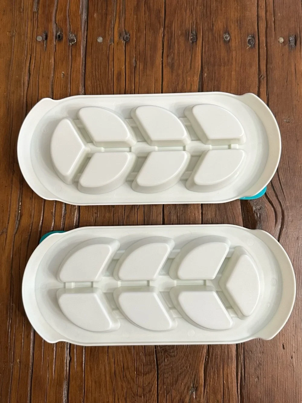 KidCo Freezer Trays Baby Food Storage Containers 2 packs Teal White